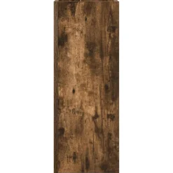vidaXL Parasolfod Røget eg 25 x 24,5 x 64 cm Konstrueret træ