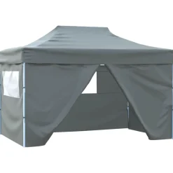 vidaXL Party Tent Antracit 291 x 431 x 315 cm Oxford stof