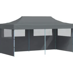 vidaXL Party Tent Antracit 291 x 580 x 315 cm Oxford stof