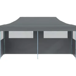 vidaXL Party Tent Antracit 291 x 580 x 315 cm Oxford stof