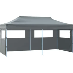 vidaXL Party Tent Antracit 291 x 580 x 315 cm Oxford stof