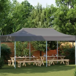 vidaXL Party Tent Antracit 291 x 580 x 315 cm Oxford stof