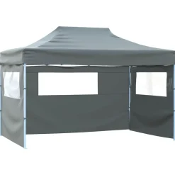 vidaXL Party Tent Antracit 280 x 410 x 315 cm Oxford stof