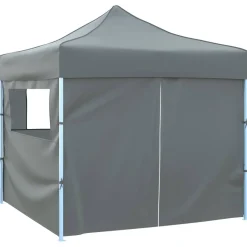 vidaXL Party Tent Antracit 291 x 291 x 315 cm Oxford stof