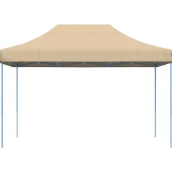 vidaXL Party Tent Beige 279 x 410 x 315 cm Oxford stof