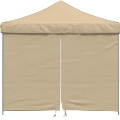 vidaXL Party Tent Beige 292 x 292 x 315 cm Oxford stof