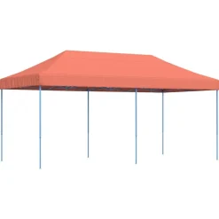 vidaXL Party Tent Terrakotta 292 x 580 x 315 cm Oxford stof