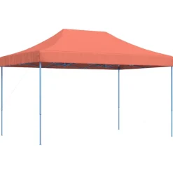 vidaXL Party Tent Terrakotta 292 x 440 x 315 cm Oxford stof