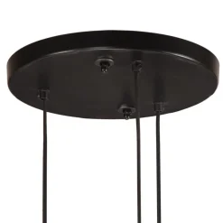 vidaXL pendel 30x30x100 cm 25 W E27 flerfarvet