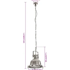 vidaXL pendel 29x29x153 cm aluminium