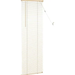 vidaXL Persienner Lys Brun med Mønster 150 x 40 cm PVC