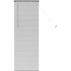 vidaXL Persienner Sølv 130 x 40 cm Aluminium