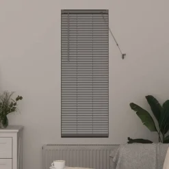 vidaXL Persienner Sølv 130 x 40 cm Aluminium