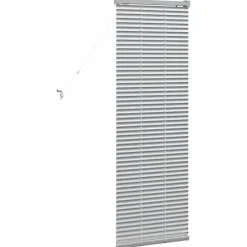 vidaXL Persienner Sølv 130 x 40 cm Aluminium