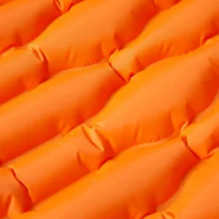 vidaXL 1-personers campingmadras med pude selvoppustelig orange