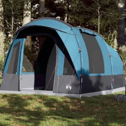 vidaXL 3-personers campingtelt vandtæt blå