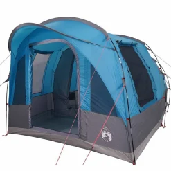 vidaXL 3-personers campingtelt vandtæt blå