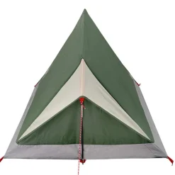 vidaXL 2-personers campingtelt vandtæt grøn