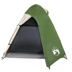 vidaXL 2-personers campingtelt vandtæt kuppel grøn