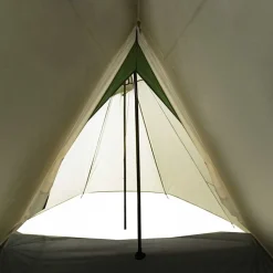 vidaXL 3-personers campingtelt vandtæt grøn