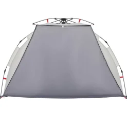 vidaXL 2-personers campingtelt vandtæt quick-release grå