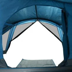 vidaXL 4-personers campingtelt vandtæt blå
