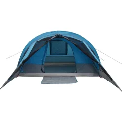 vidaXL 4-personers campingtelt vandtæt blå