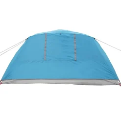vidaXL 4-personers campingtelt vandtæt blå