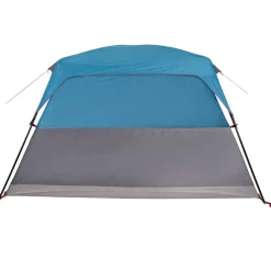 vidaXL 4-personers campingtelt vandtæt blå