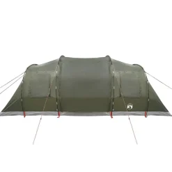 vidaXL 4-personers campingtelt vandtæt olivengrøn