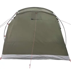 vidaXL 4-personers campingtelt vandtæt olivengrøn