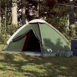 vidaXL 2-personers campingtelt vandtæt kuppel grøn