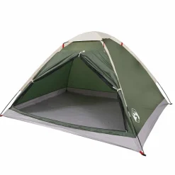 vidaXL 2-personers campingtelt vandtæt kuppel grøn