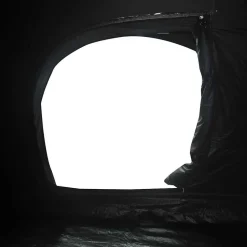 vidaXL 6-personers campingtelt vandtæt mørklægningsstof hvid
