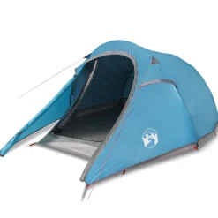 vidaXL 3-personers campingtelt vandtæt blå
