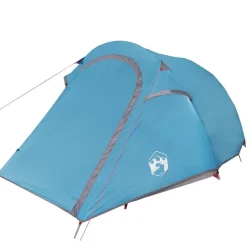 vidaXL 3-personers campingtelt vandtæt blå