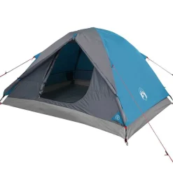 vidaXL 3-personers campingtelt vandtæt blå