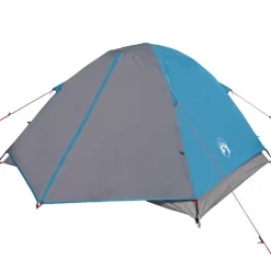 vidaXL 3-personers campingtelt vandtæt blå