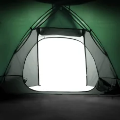 vidaXL 2-personers campingtelt vandtæt kuppel grøn