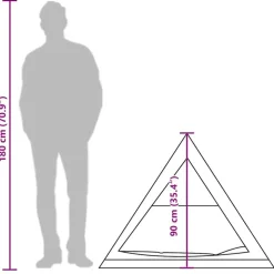 vidaXL 2-personers campingtelt vandtæt olivengrøn