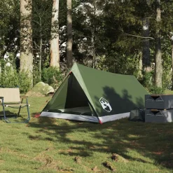 vidaXL 2-personers campingtelt vandtæt olivengrøn