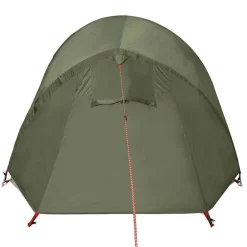 vidaXL 3-personers campingtelt vandtæt olivengrøn