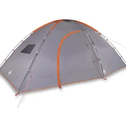 vidaXL 8-personers campingtelt vandtæt orange