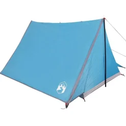 vidaXL 2-personers campingtelt vandtæt blå