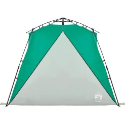 vidaXL 4-personers campingtelt vandtæt quick-release grøn