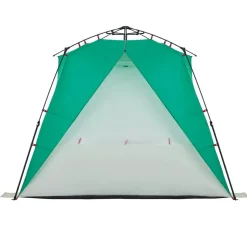 vidaXL 4-personers campingtelt vandtæt quick-release grøn