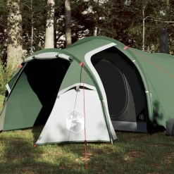 vidaXL 2-personers campingtelt vandtæt grøn