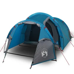vidaXL 2-personers campingtelt vandtæt blå
