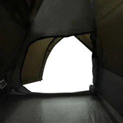 vidaXL 2-personers campingtelt vandtæt kuppel brun