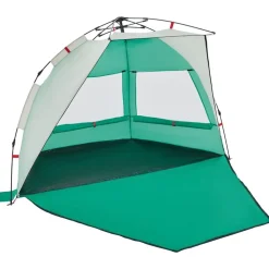 vidaXL 2-personers campingtelt vandtæt quick-release grøn